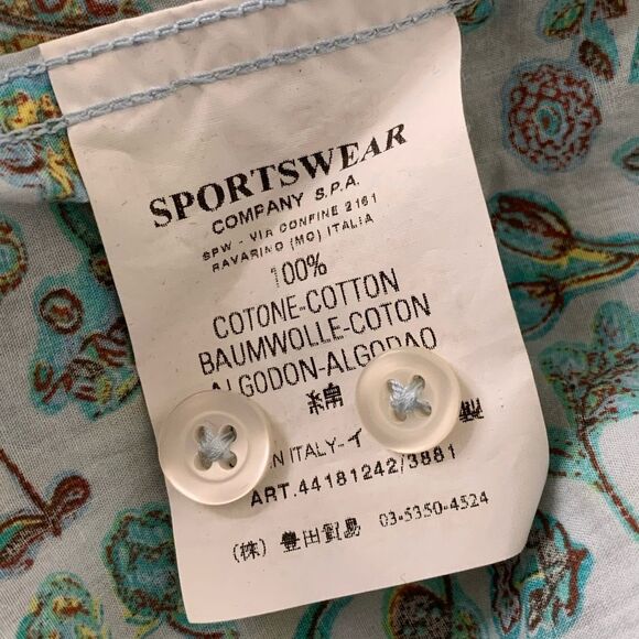 C.P. Company Men’s Cotton Button Down Shirt Size M/L - Picture 8 of 13